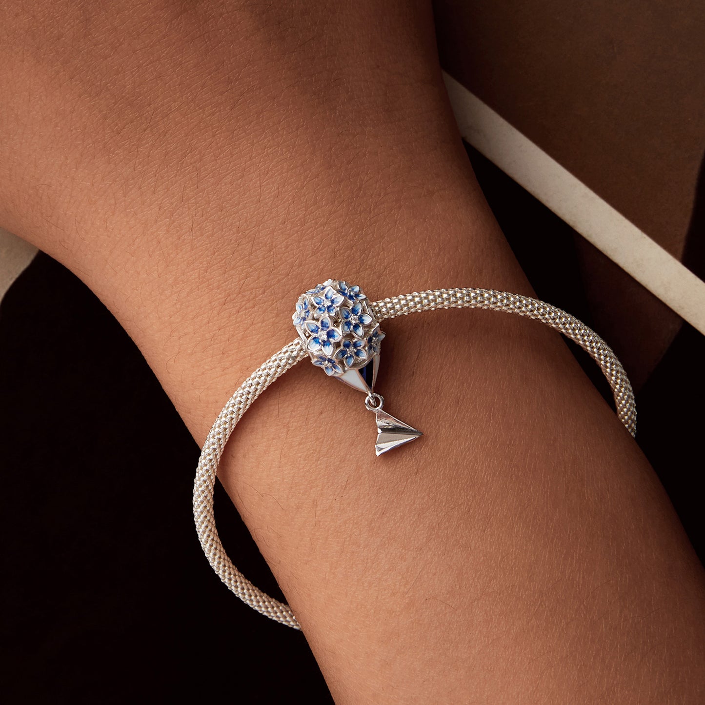 Charm "Mongolfiera Fiorita" 🎈🌸