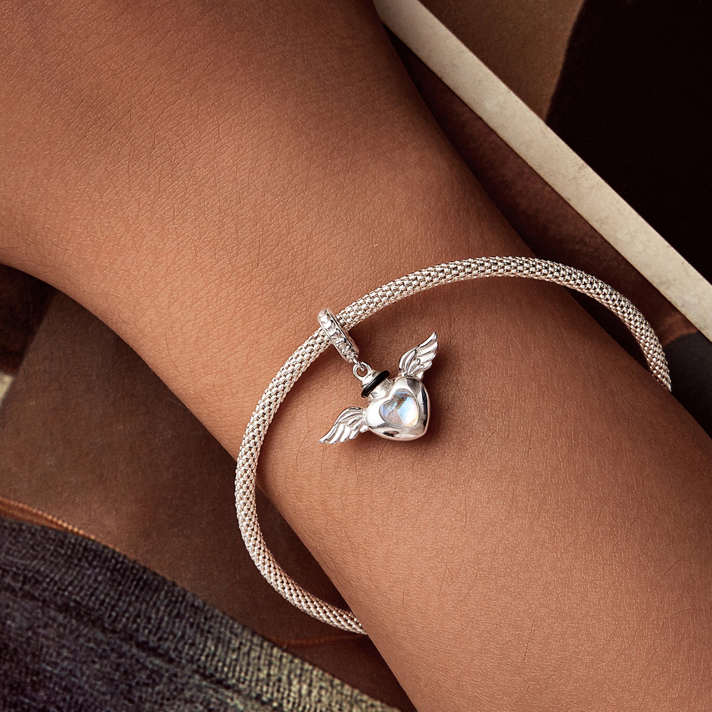 Charm "Per Sempre nel Cuore" 🕊️💔