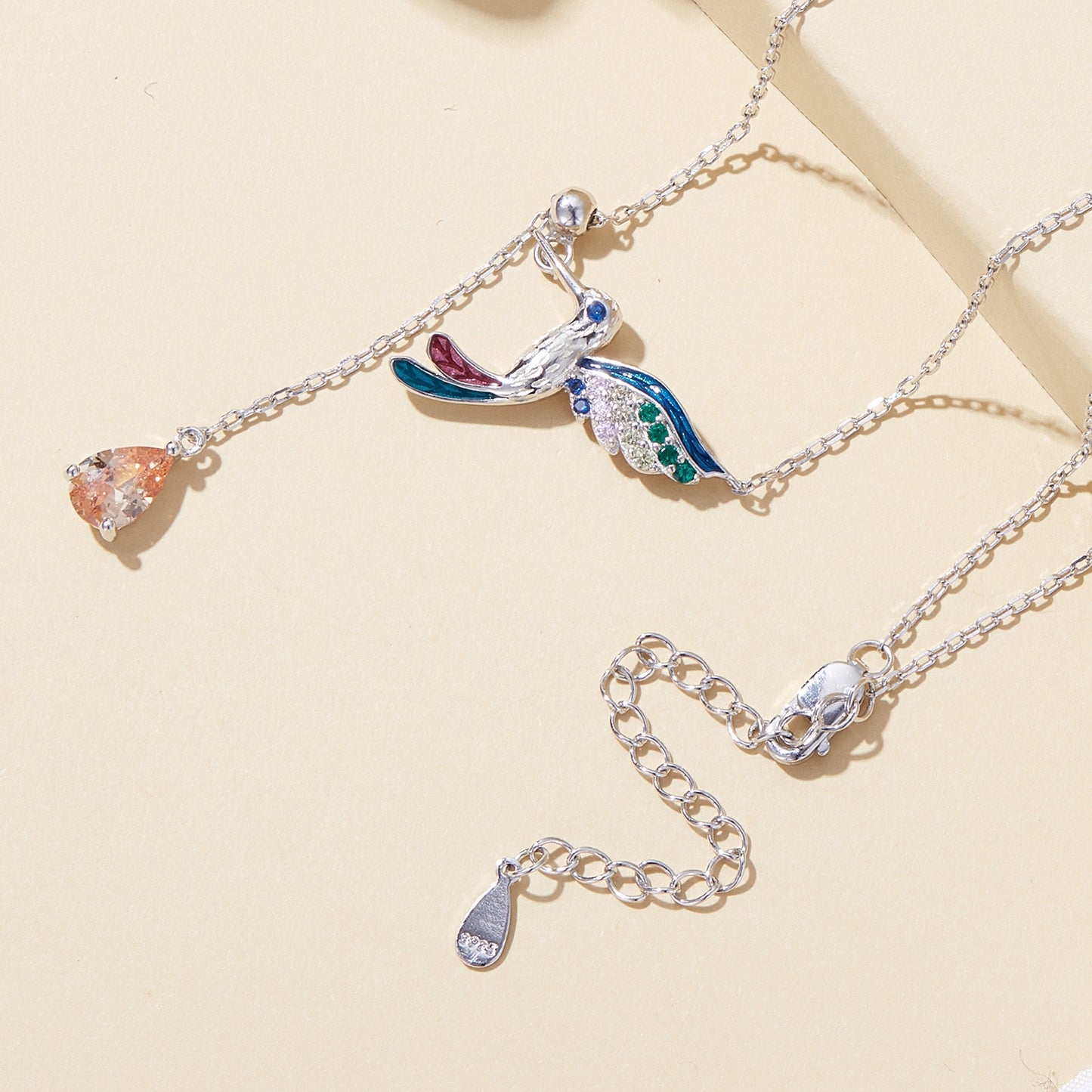 Collana "Colibrì dei Desideri" 🌈