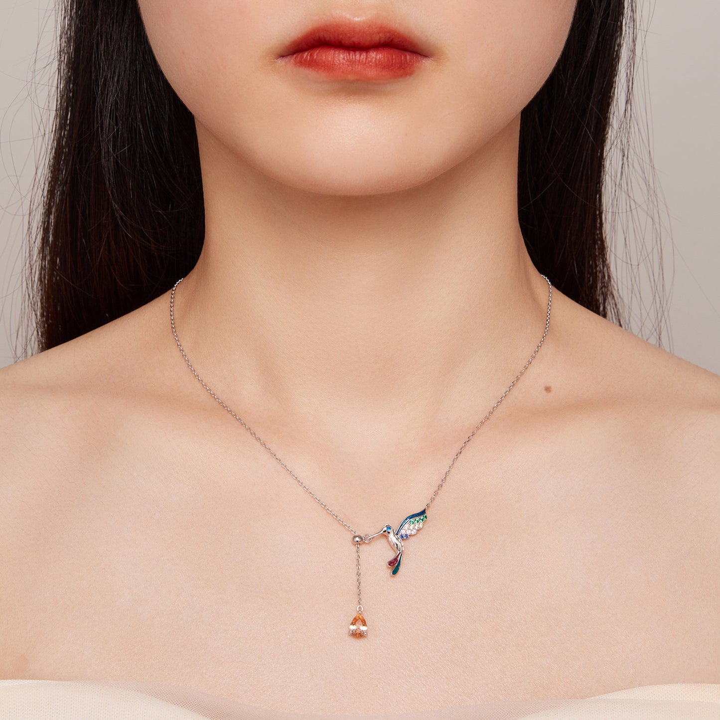 Collana "Colibrì dei Desideri" 🌈