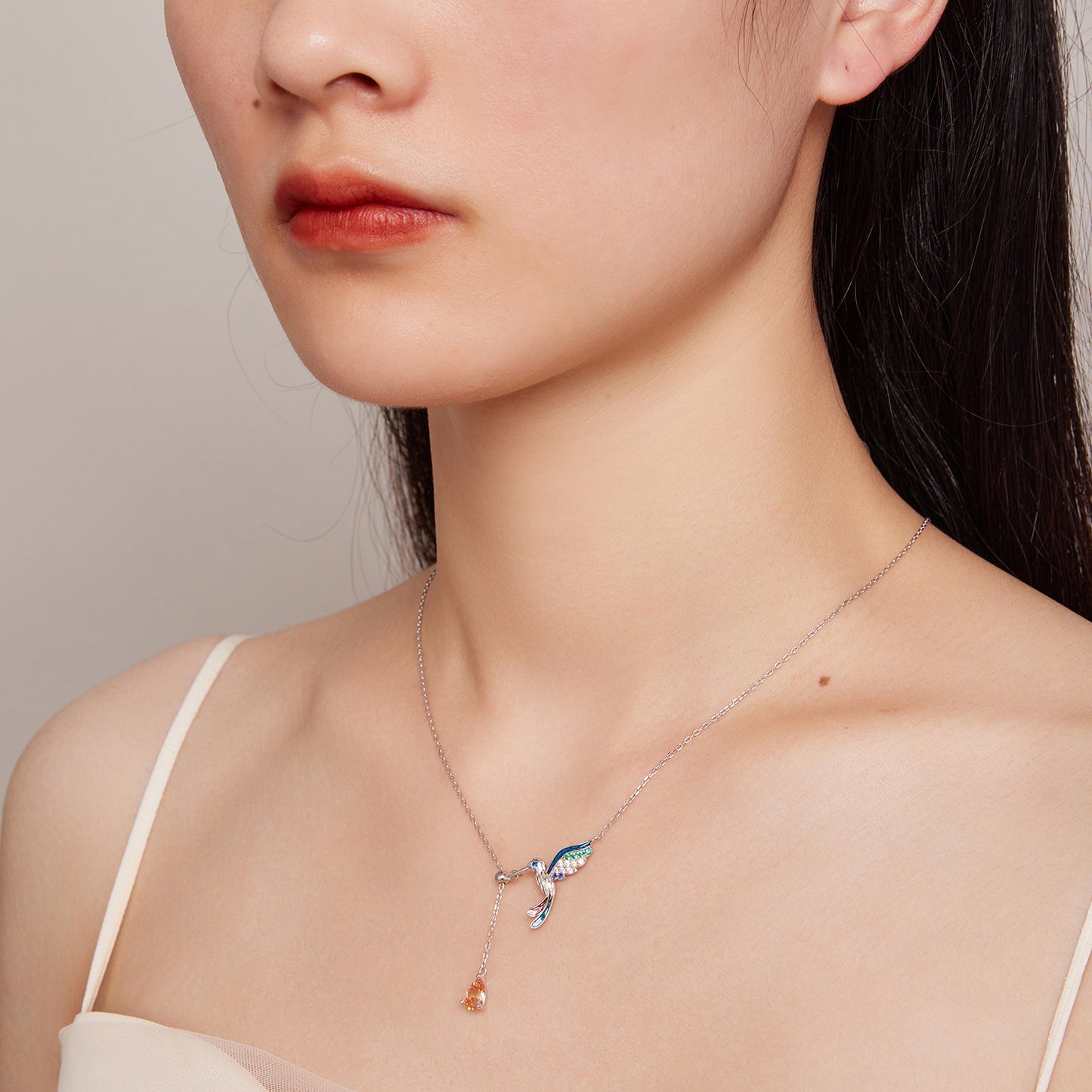 Collana "Colibrì dei Desideri" 🌈