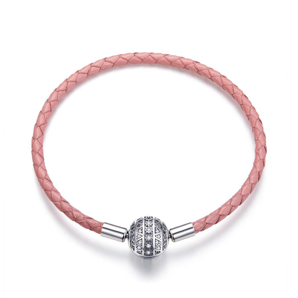 Bracciale "Sfera rosa" 💖