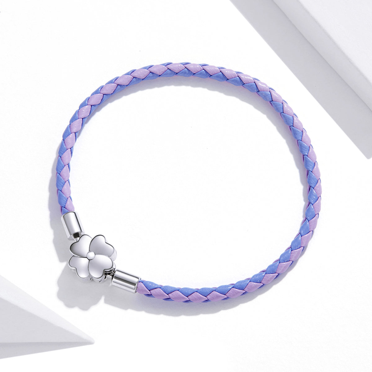 Bracciale "Portafortuna Pastello" 🍀💜