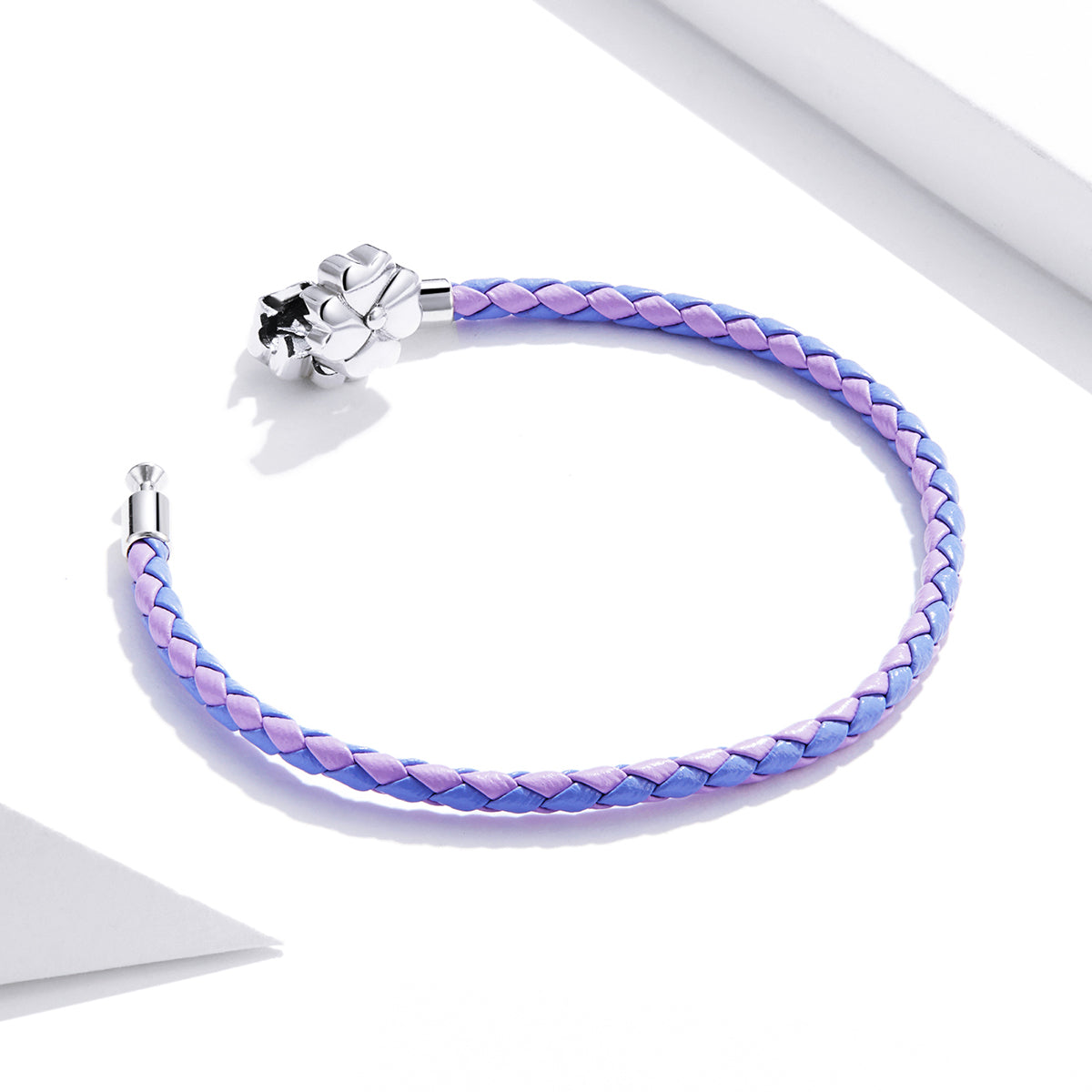 Bracciale "Portafortuna Pastello" 🍀💜