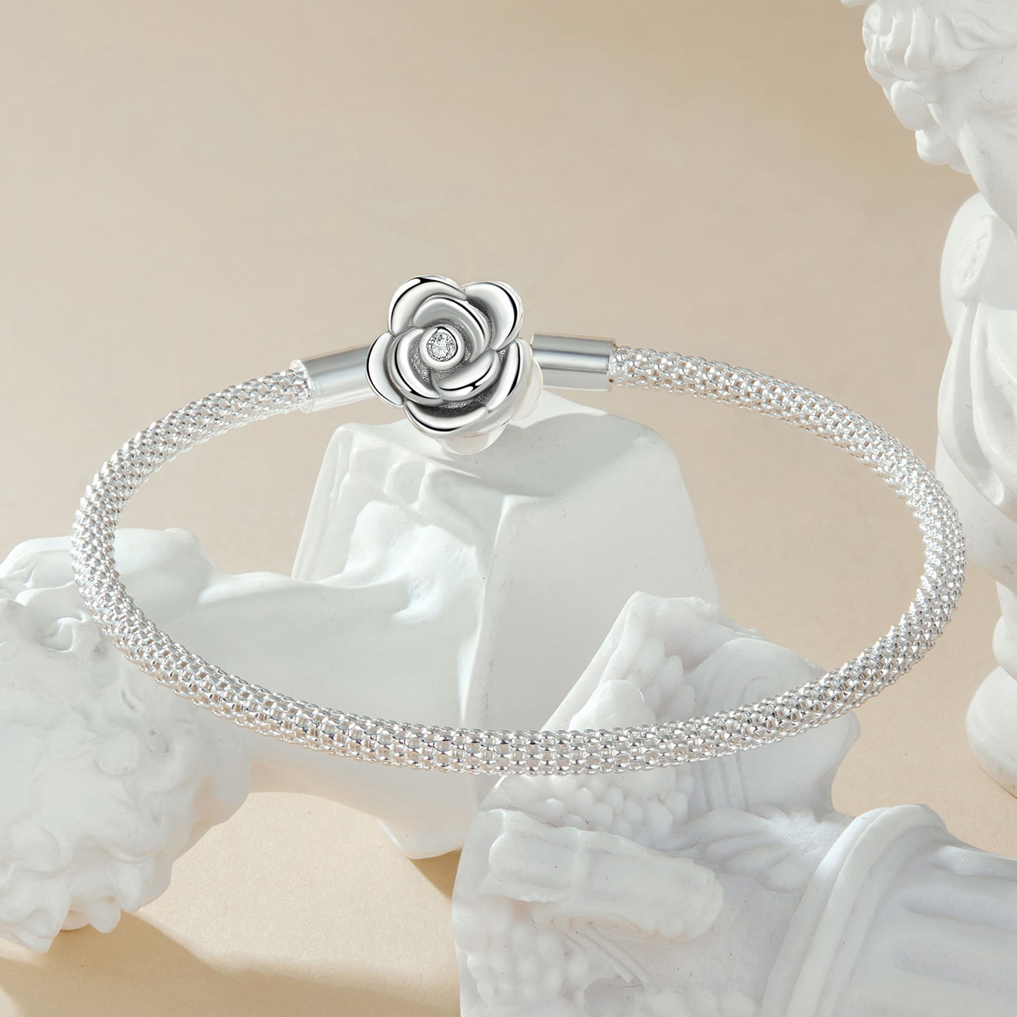 Bracciale "Rosa d'Argento" 🌹