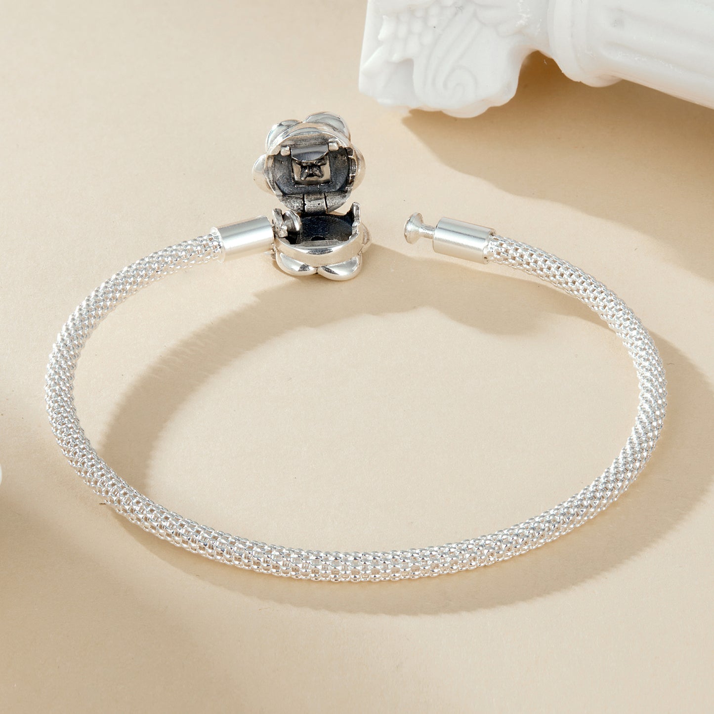 Bracciale "Rosa d'Argento" 🌹