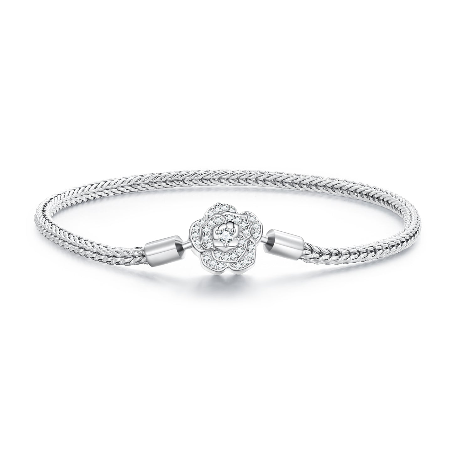 Bracciale "Eleganza in Fiore"🌹💎
