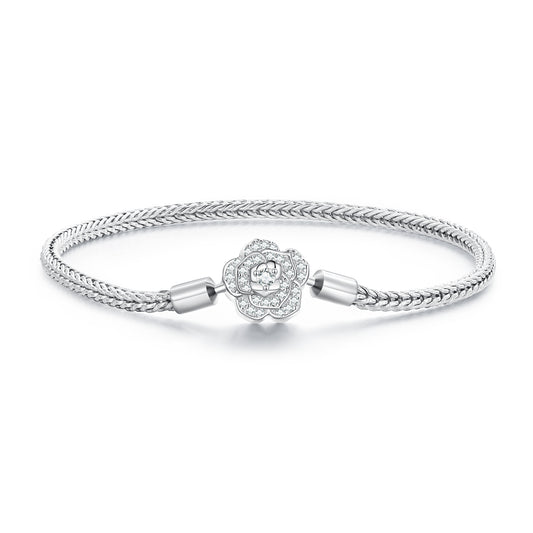 Bracciale "Eleganza in Fiore"🌹💎