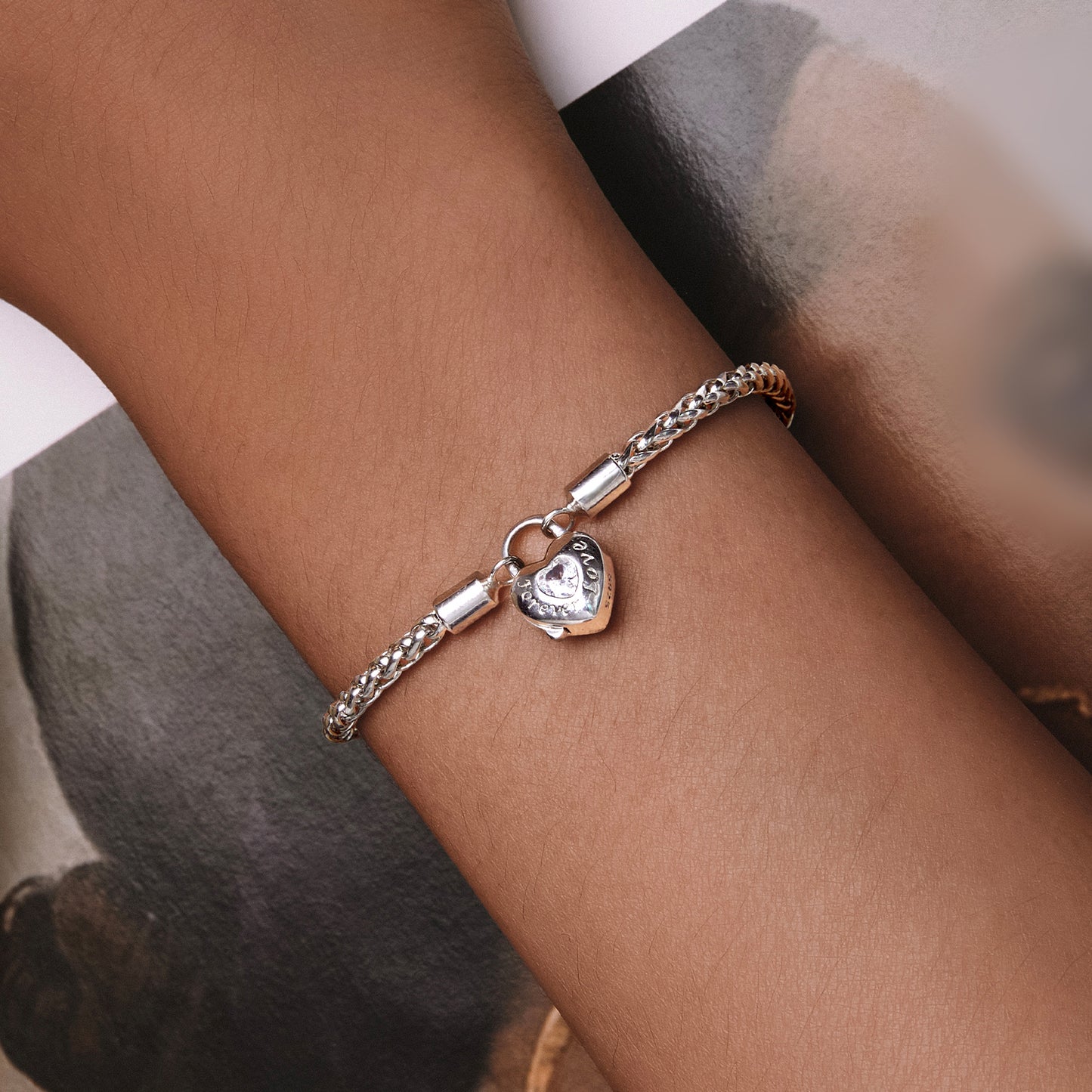 Bracciale "Lucchetto del Cuore"🔐❤️