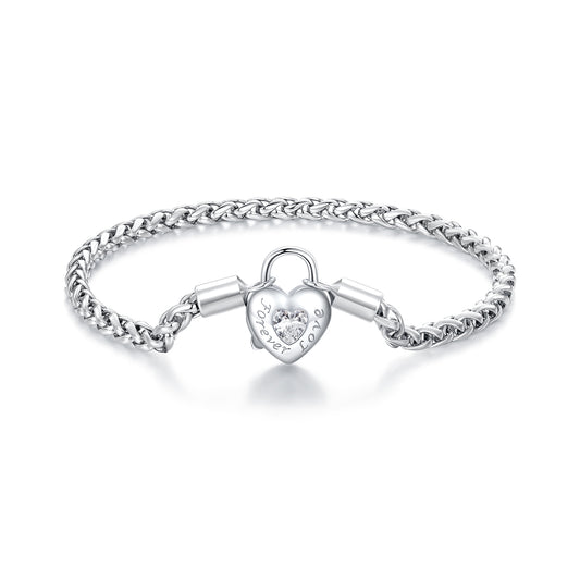 Bracciale "Lucchetto del Cuore"🔐❤️