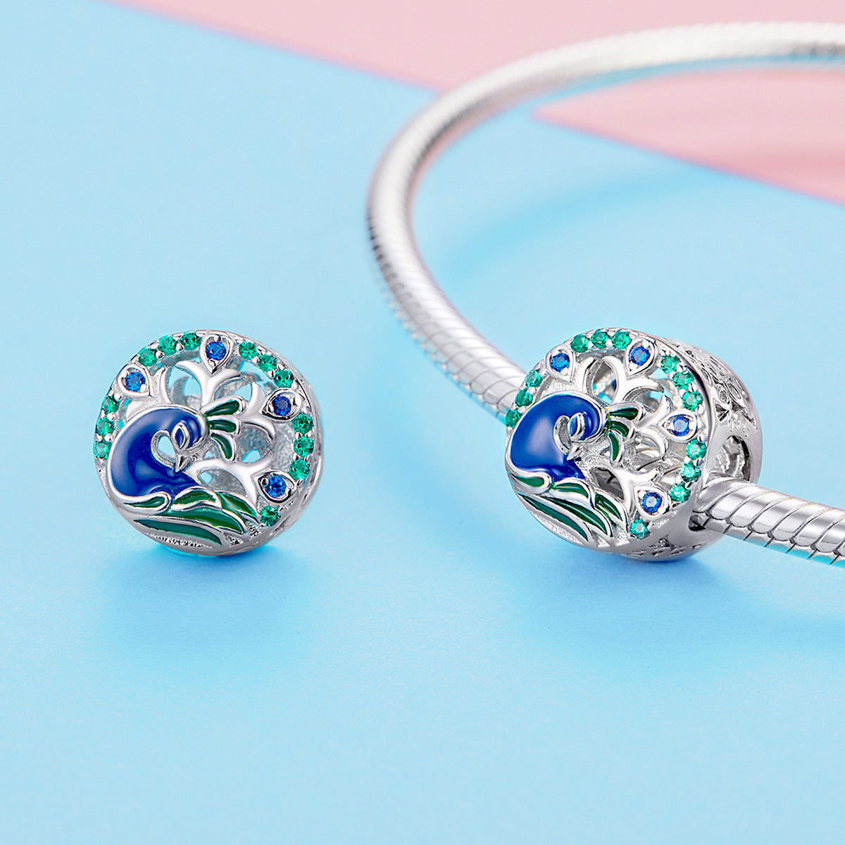 Charm "Danza del Pavone" 🦚💫