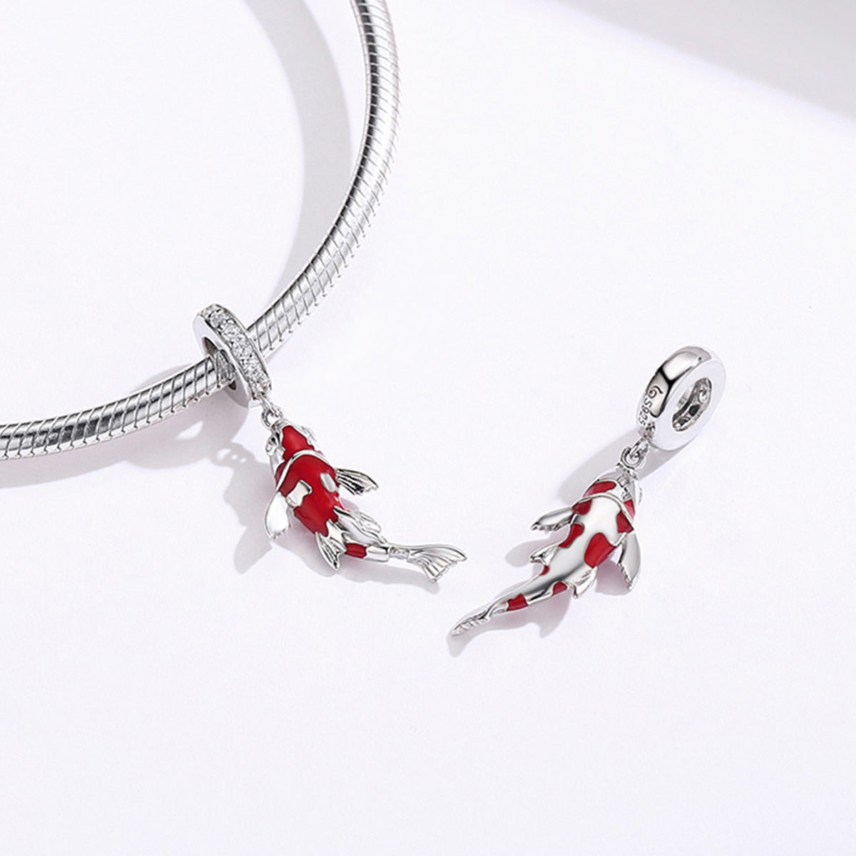 Charm "Carpa Koi Rossa" 🐟🎏