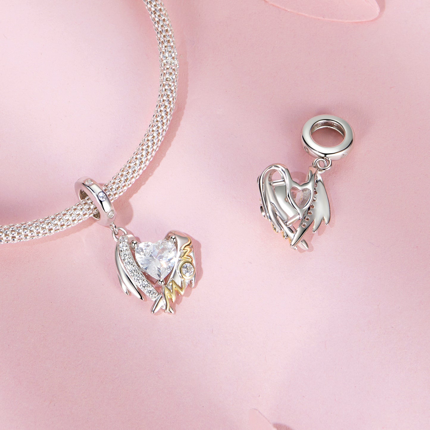 Charm "Cuore di Mamma" 💖✨