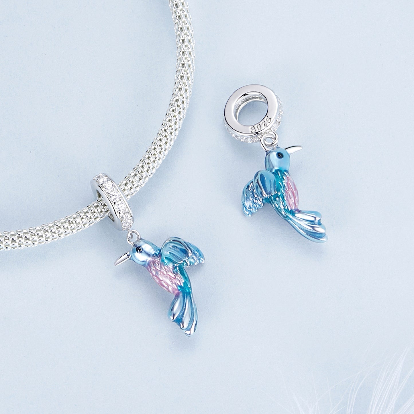 Charm "Colibrì Arcobaleno" 🐦🌈