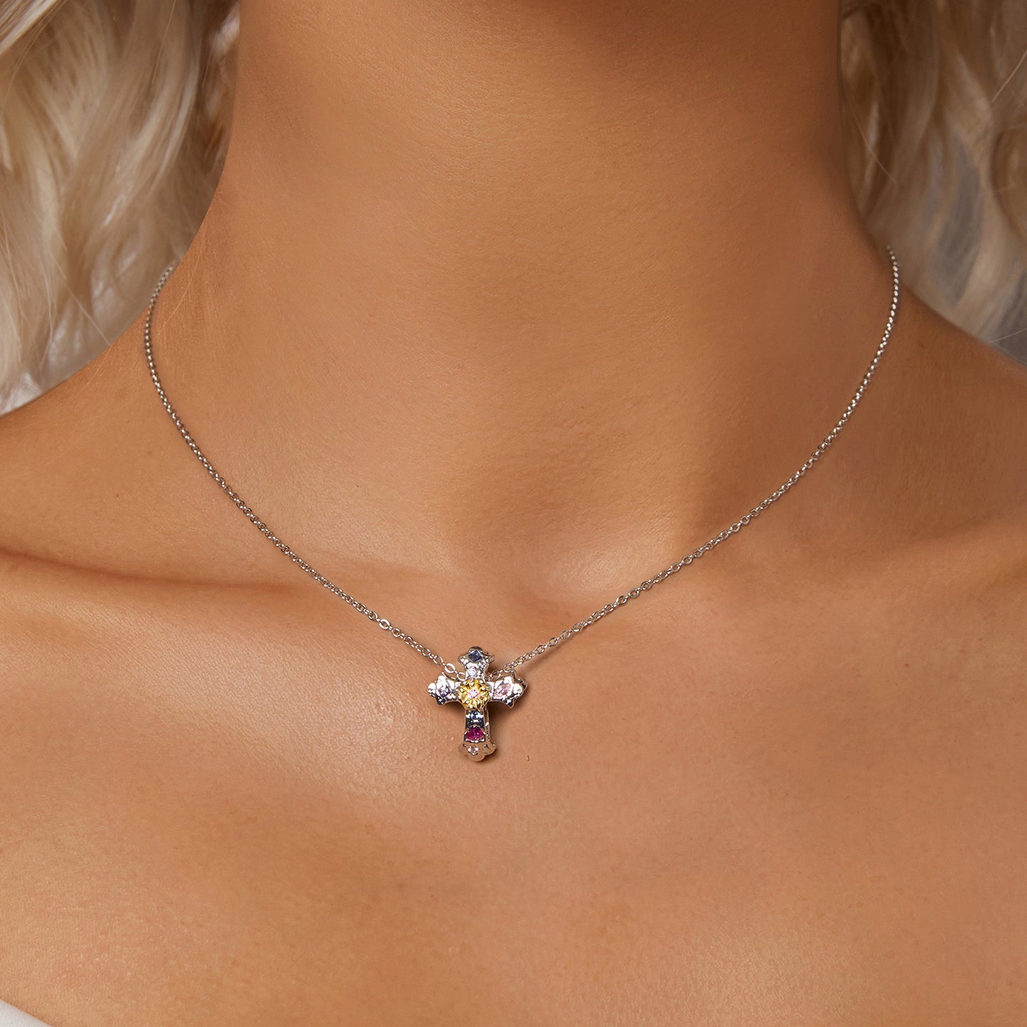 Charm "Croce Fiorita" ✝️🌺