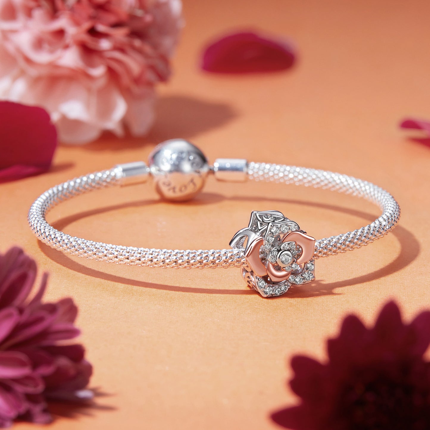 Charm "Rosa Reale" 🌹👑
