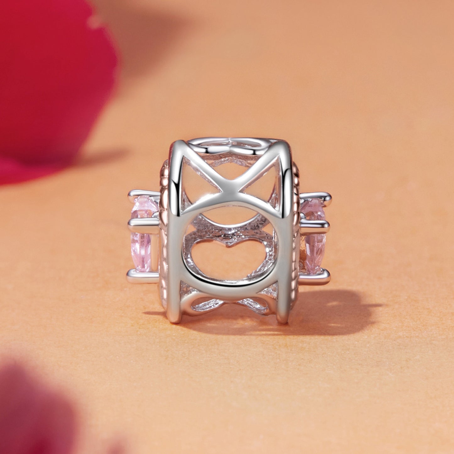 Charm "Cuore Intrecciato" 💞✨