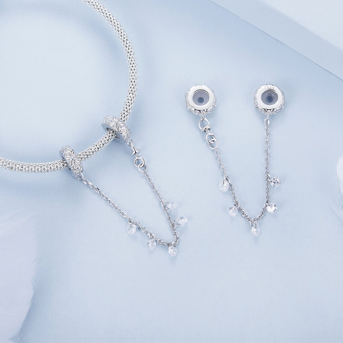 Charm "Catena di Cristallo" 🔗💎