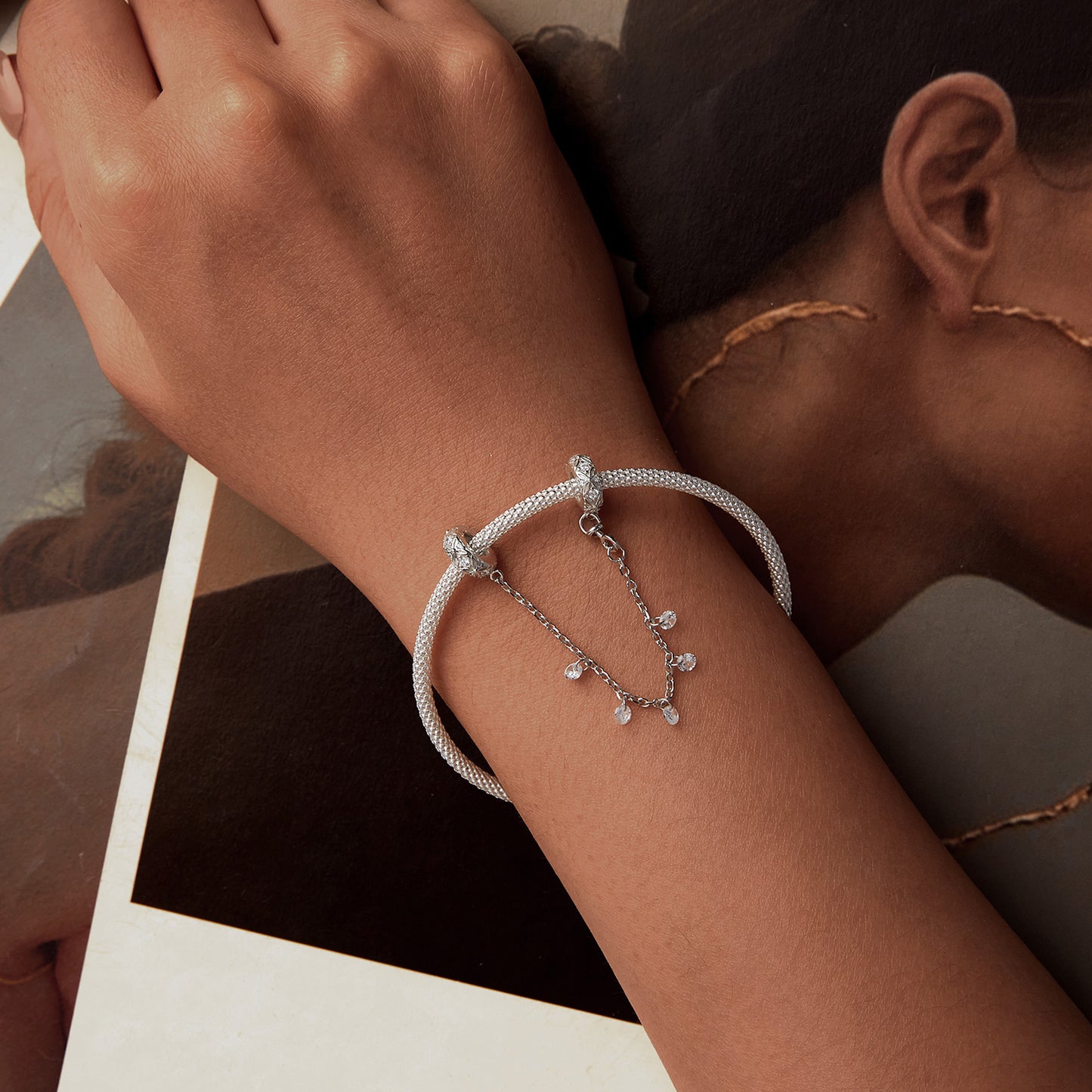 Charm "Catena di Cristallo" 🔗💎