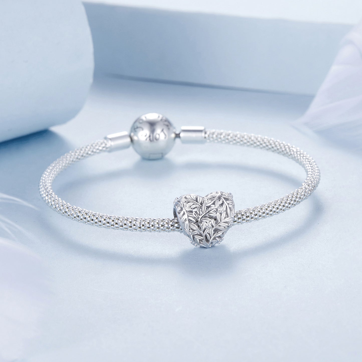 Charm "Cuore Erbaceo" 🌿💎