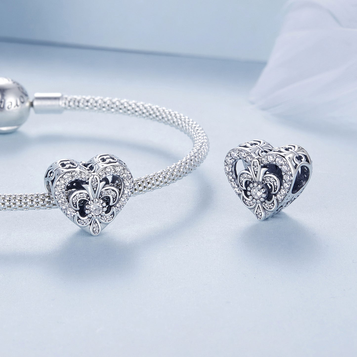 Charm "Cuore di Giglio" 💎⚜️