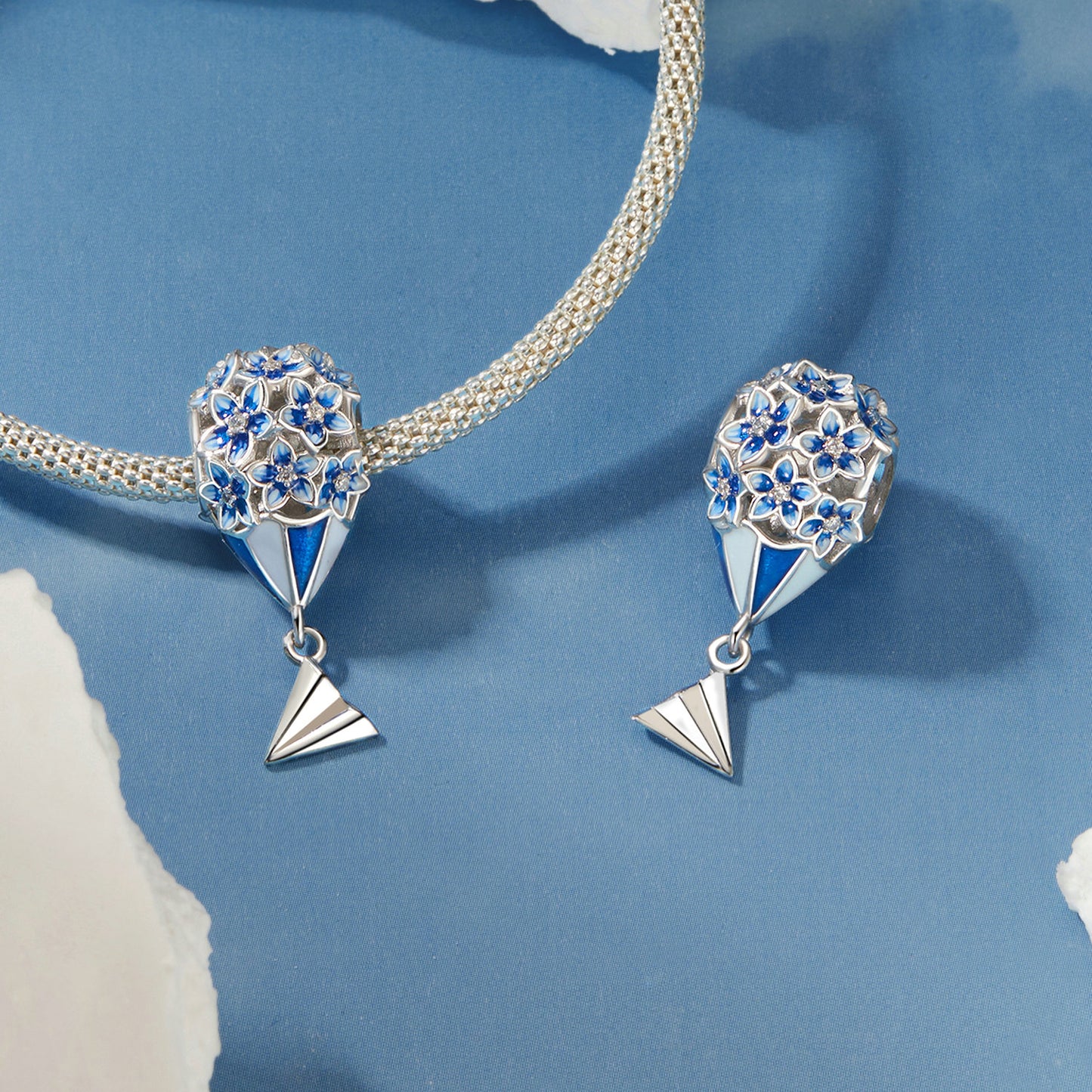 Charm "Mongolfiera Fiorita" 🎈🌸