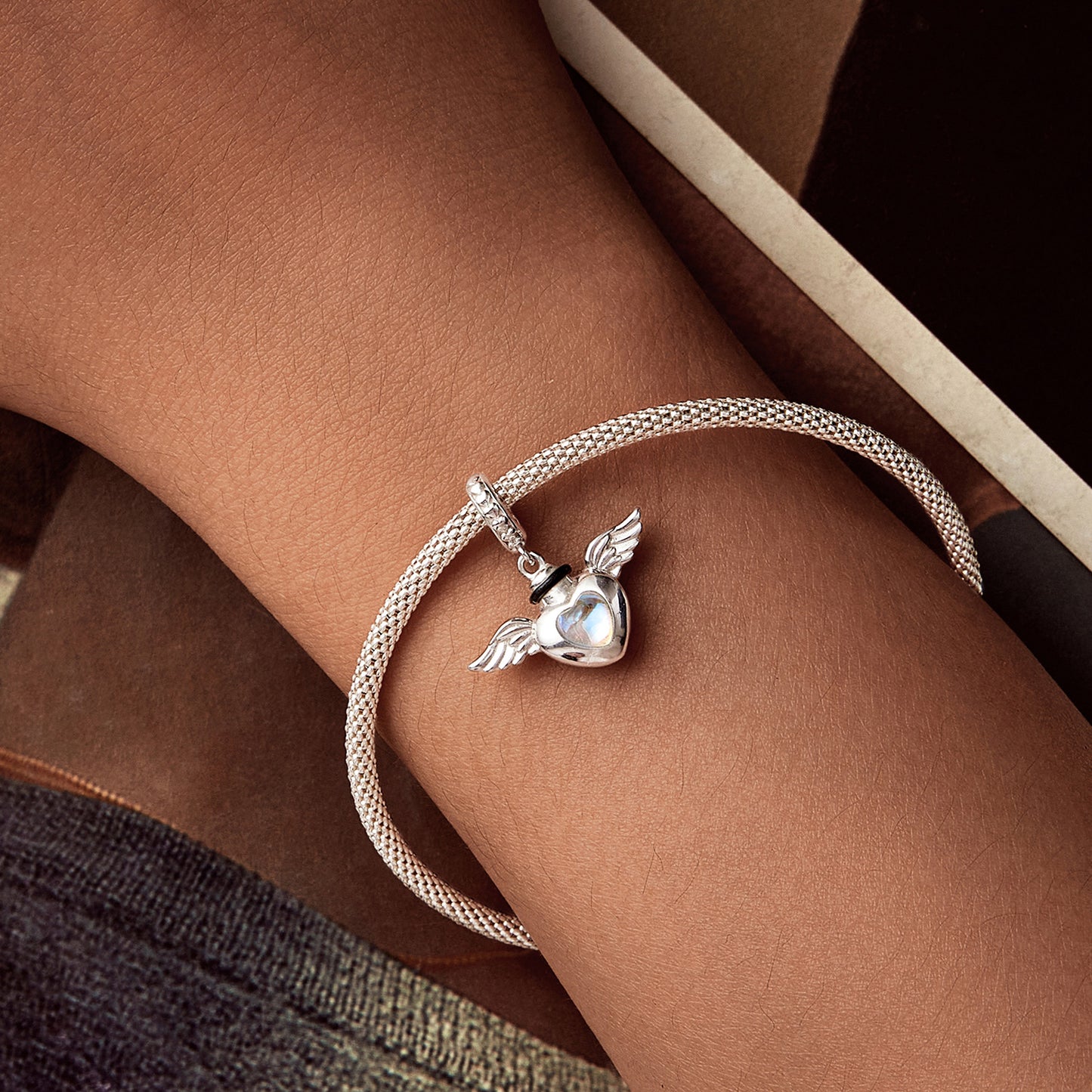 Charm "Per Sempre nel Cuore" 🕊️💔