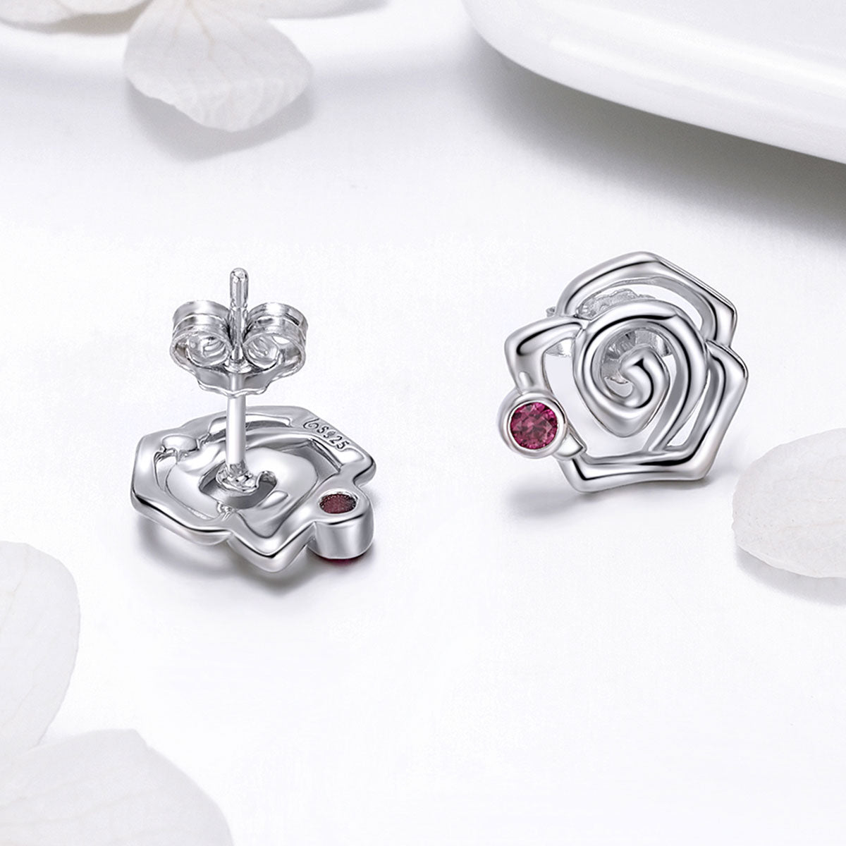 Orecchini "Rosa Intrecciata" 🌹