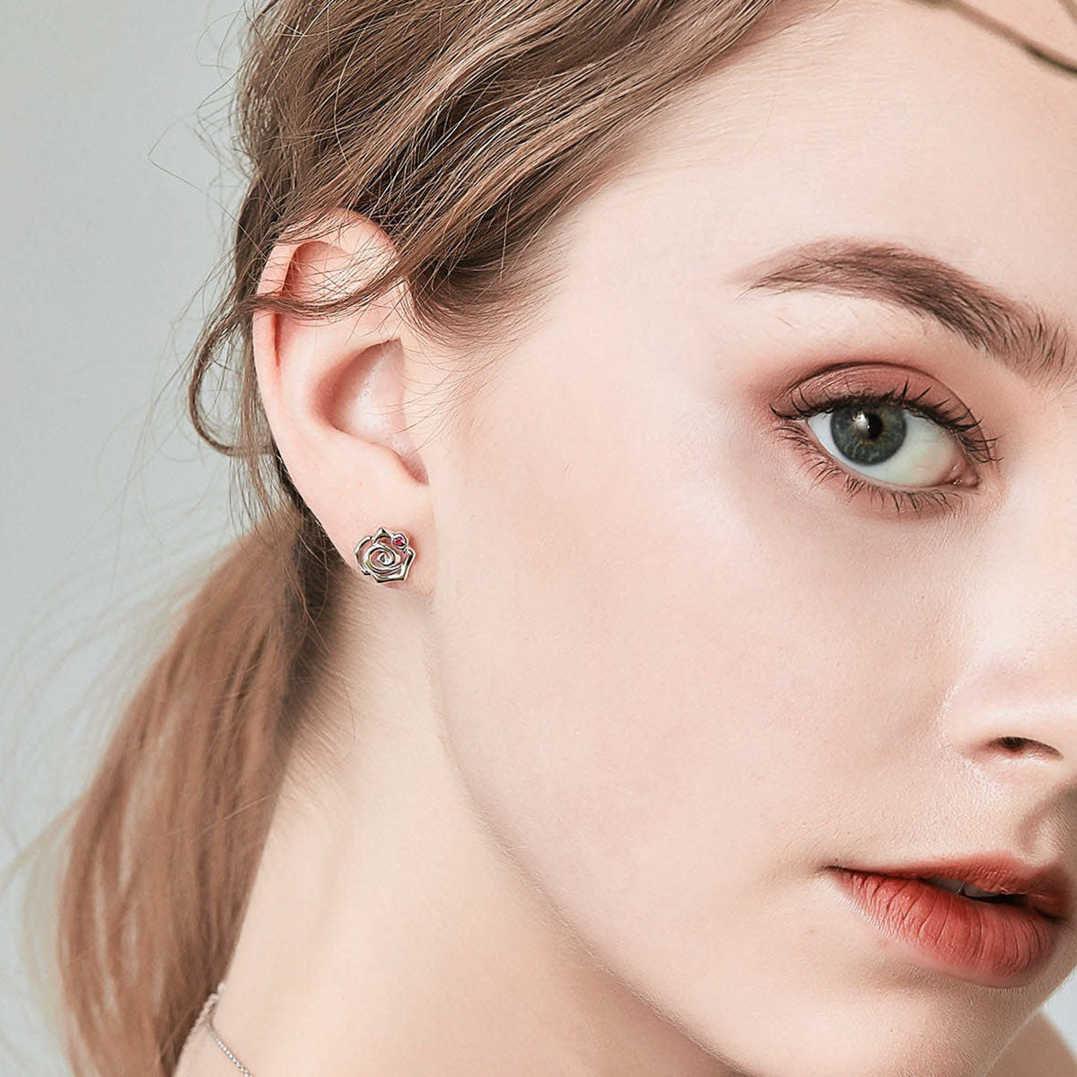 Orecchini "Rosa Intrecciata" 🌹