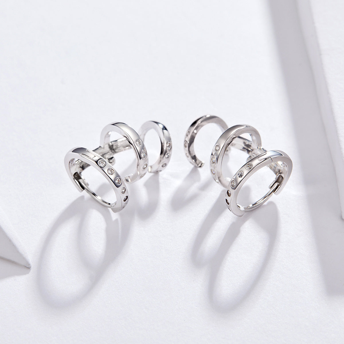 Orecchini "Tripla Scintilla" 💫
