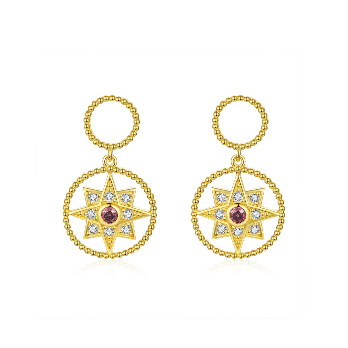 Orecchini "Rosa dei Desideri" 🌟