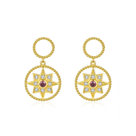 Orecchini "Rosa dei Desideri" 🌟