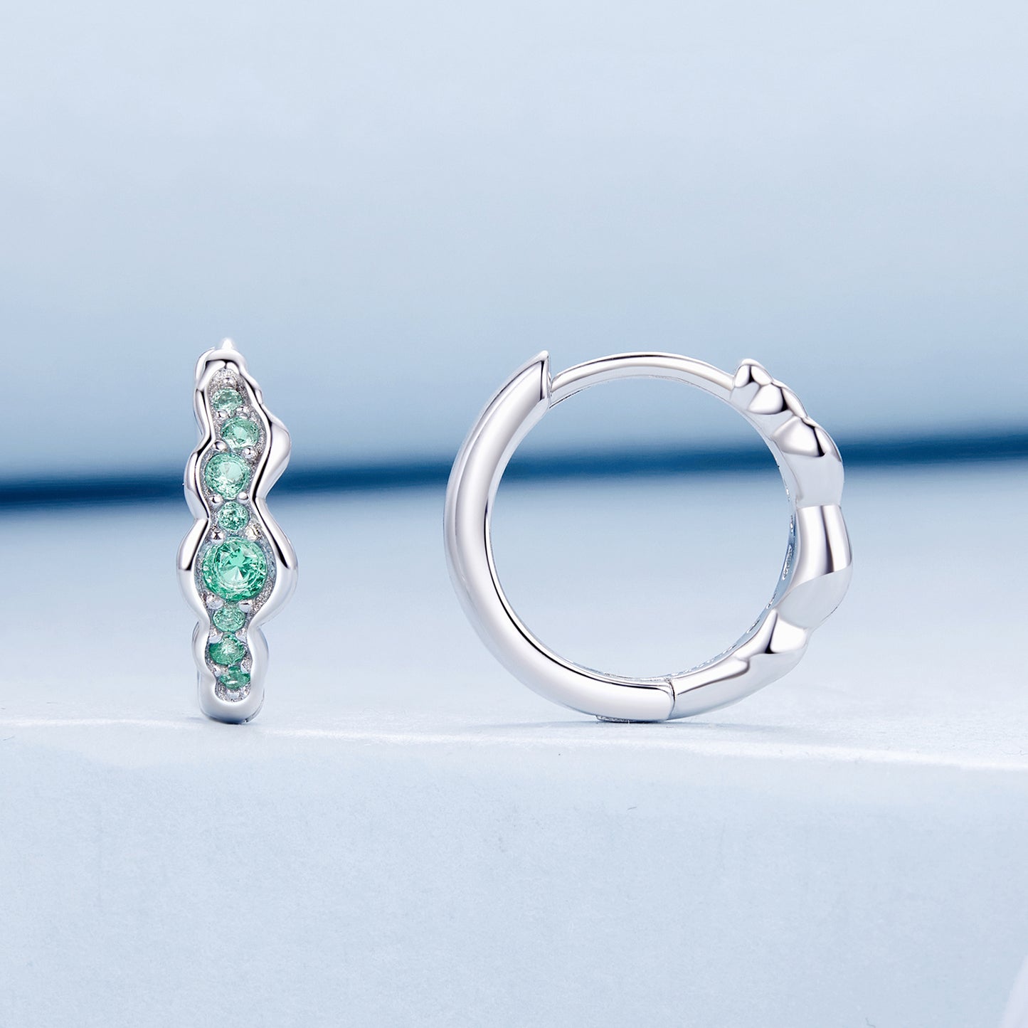 Orecchini "Onde Smeraldo" 🌊