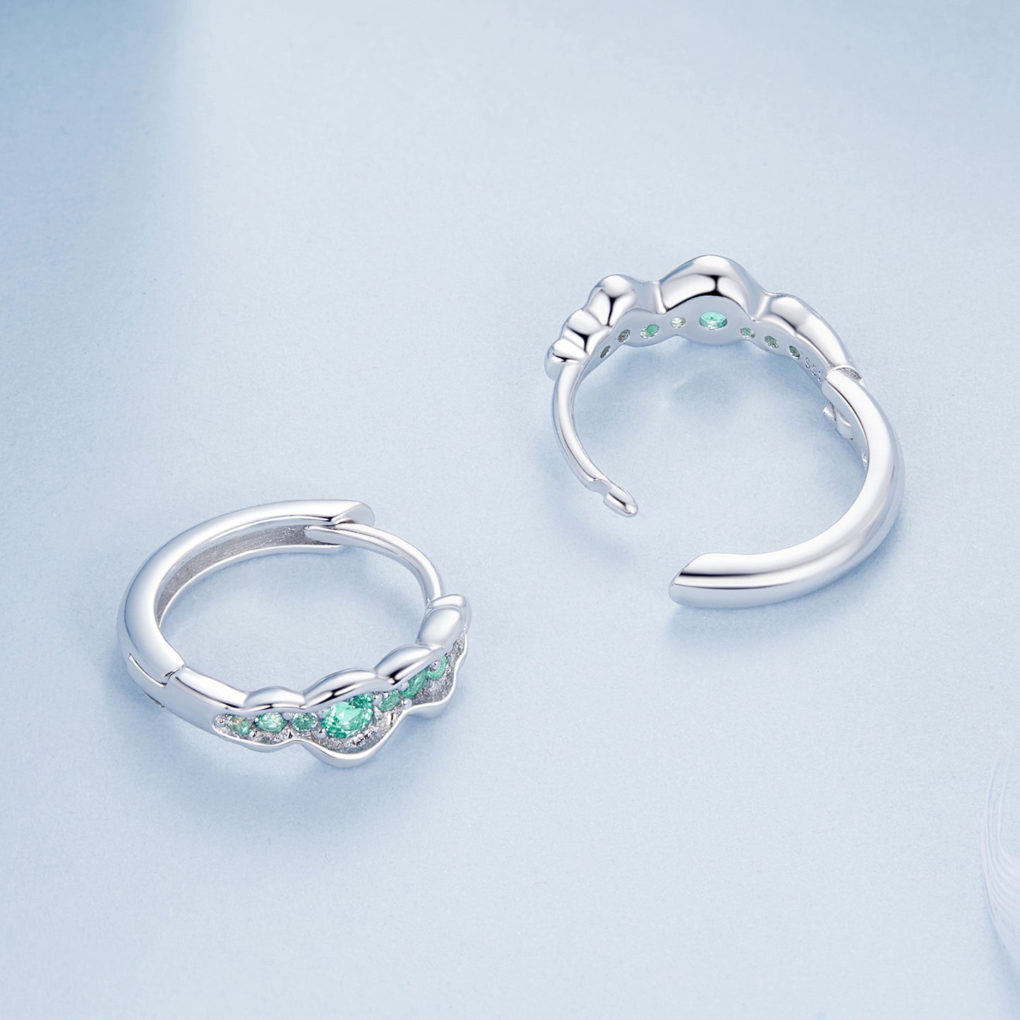 Orecchini "Onde Smeraldo" 🌊