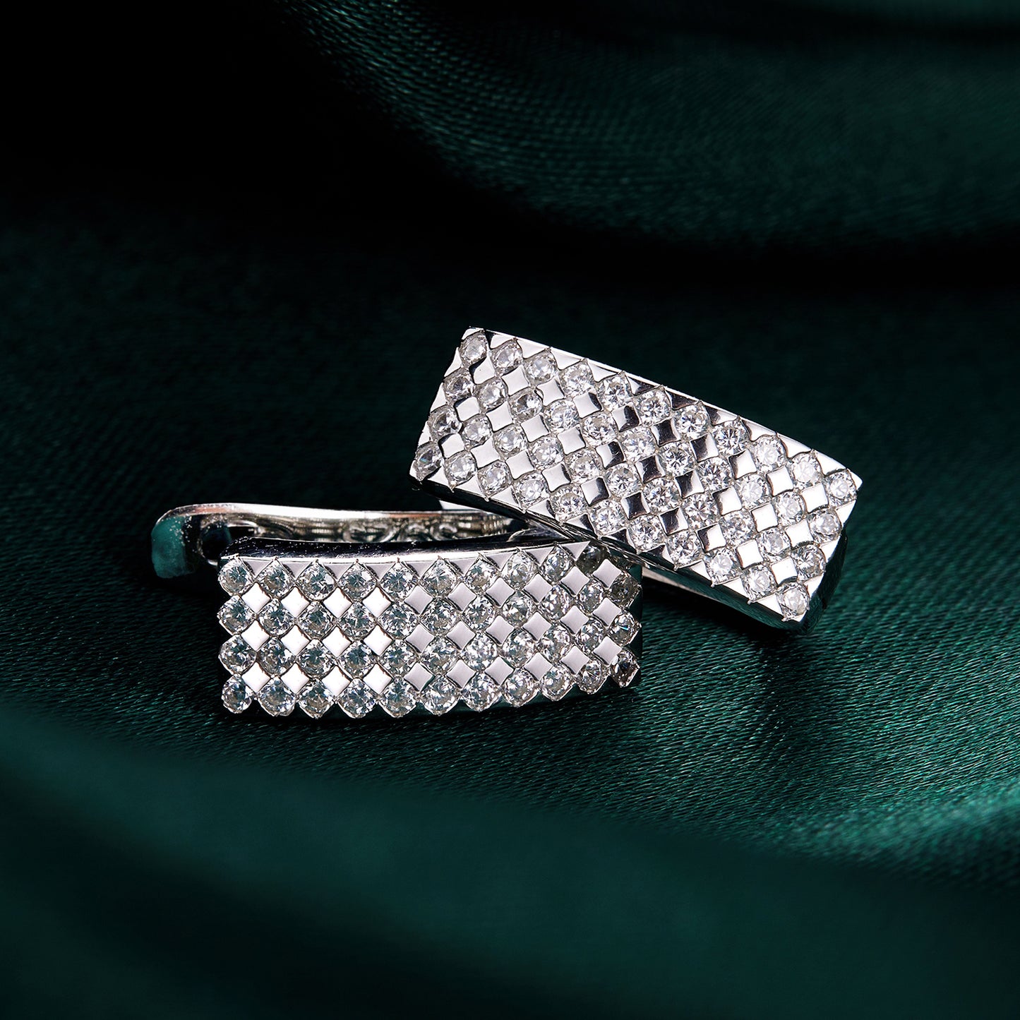 Orecchini "Rete di Diamanti" ✨
