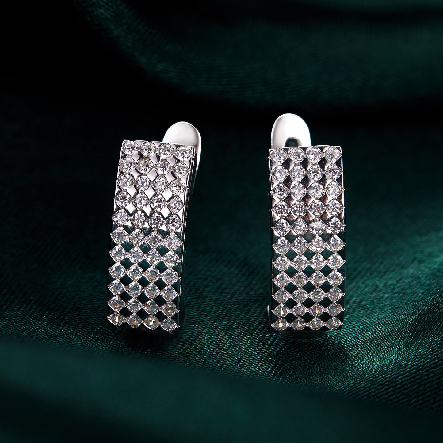 Orecchini "Rete di Diamanti" ✨