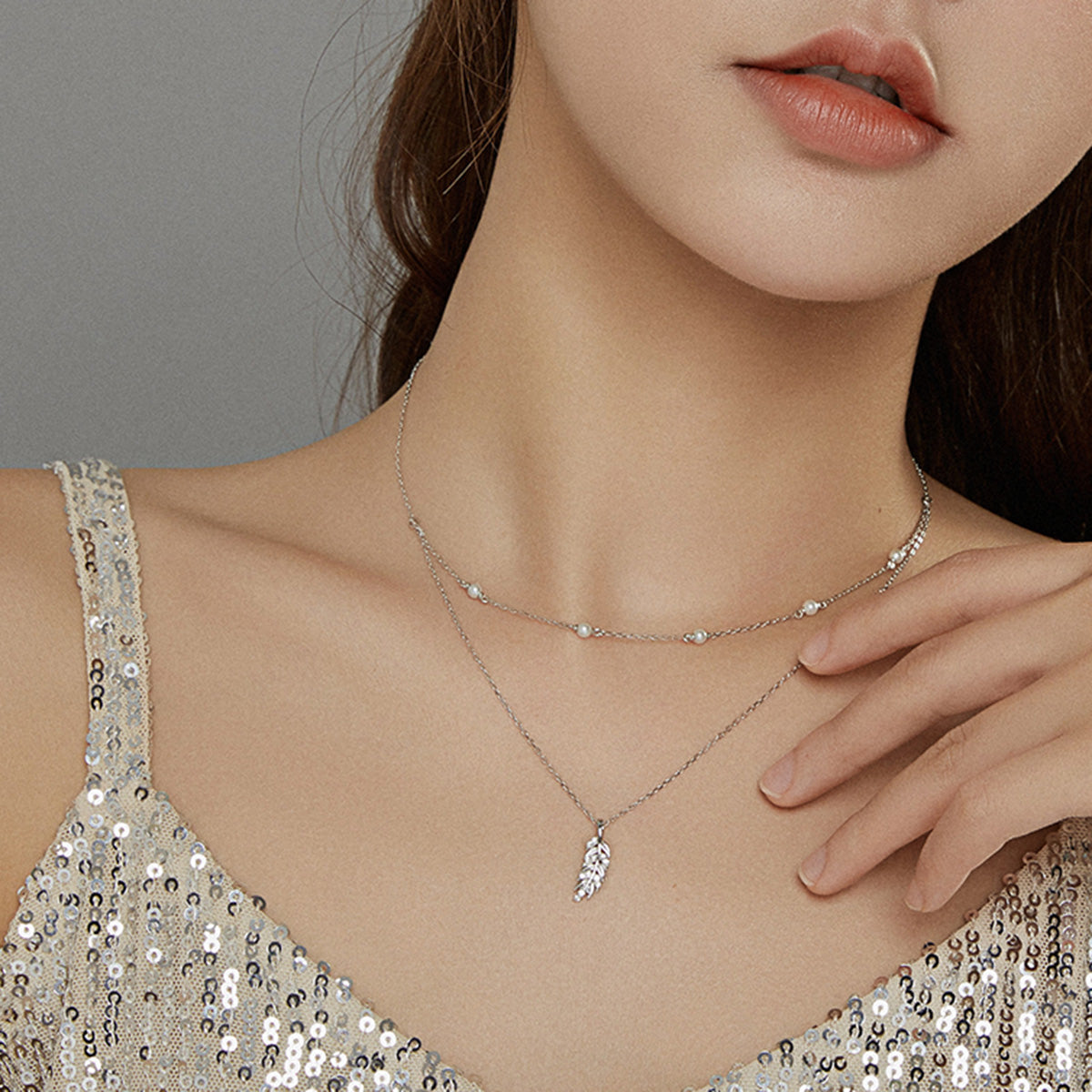 Collana "Piuma Leggera" 🕊️