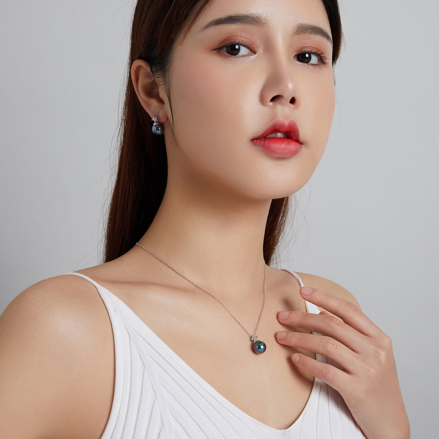 Collana "Perla Marina" 🌊🖤