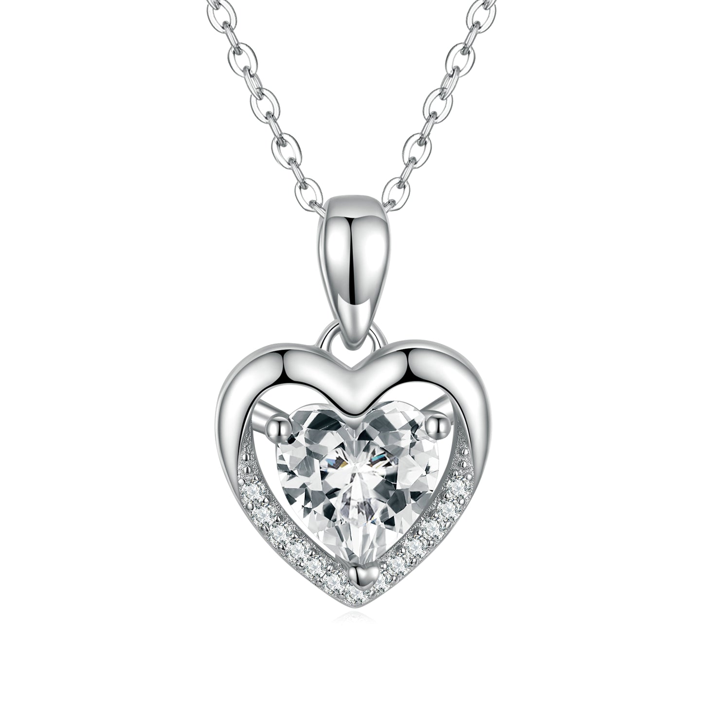 Collana "Doppio Cuore di Luce" 🤍