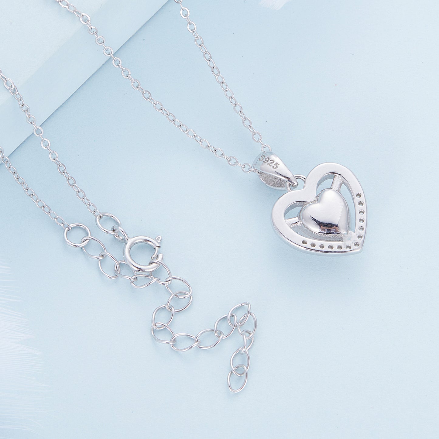 Collana "Doppio Cuore di Luce" 🤍