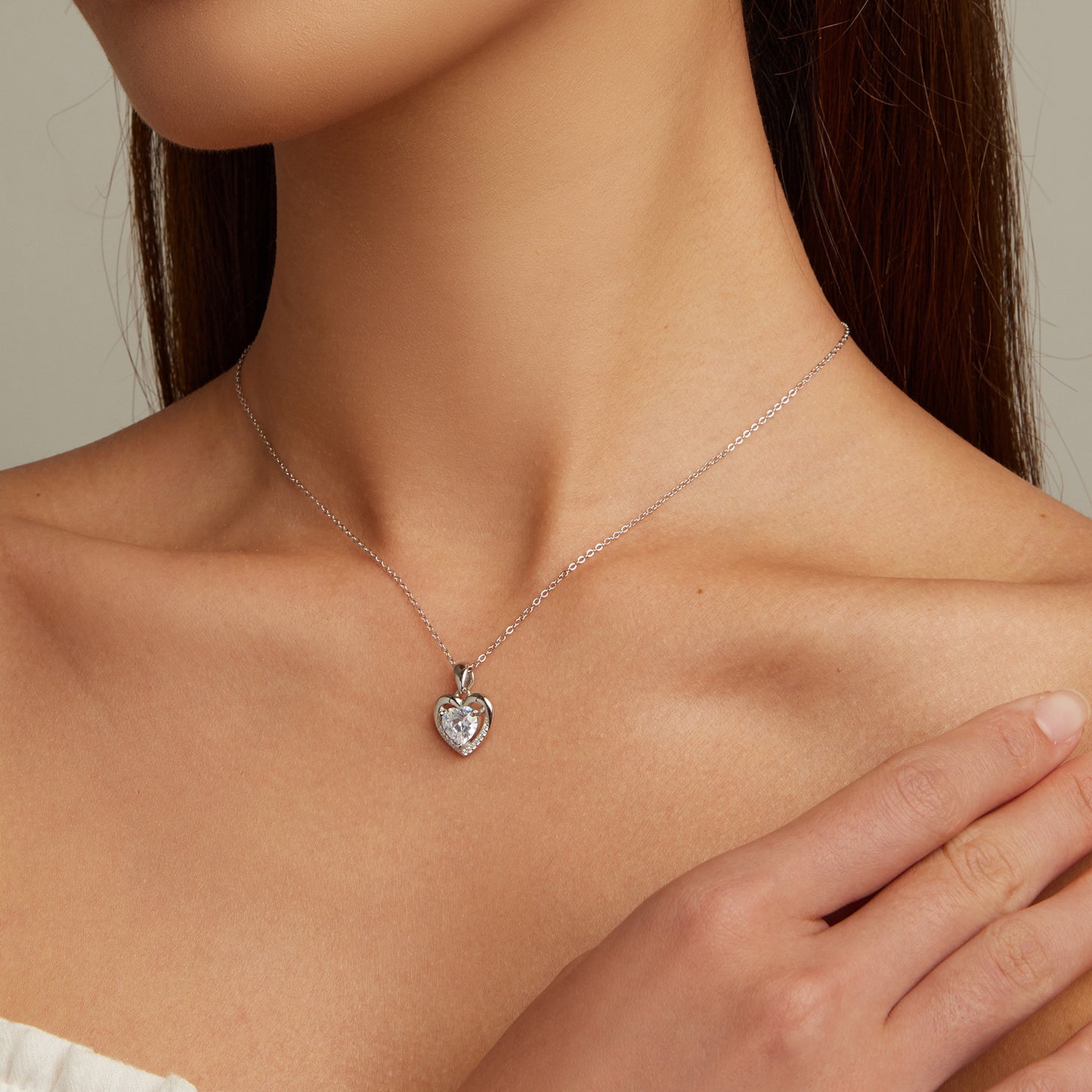 Collana "Doppio Cuore di Luce" 🤍