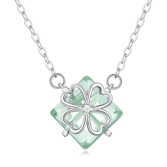 Collana "Quadrifoglio di Cristallo" 🍀