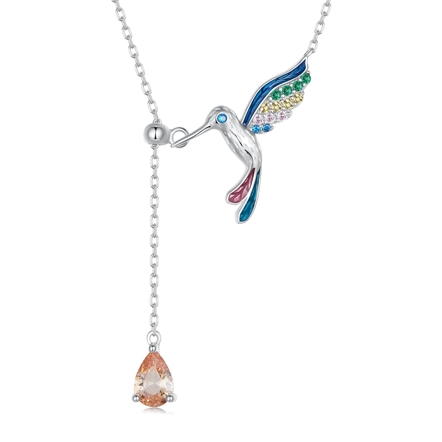 Collana "Colibrì dei Desideri" 🌈
