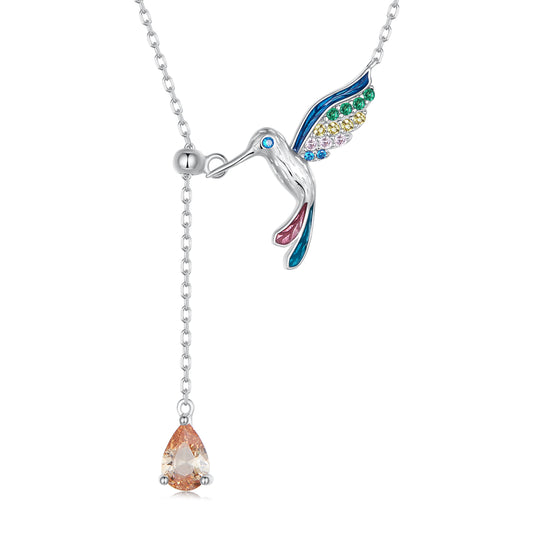 Collana "Colibrì dei Desideri" 🌈