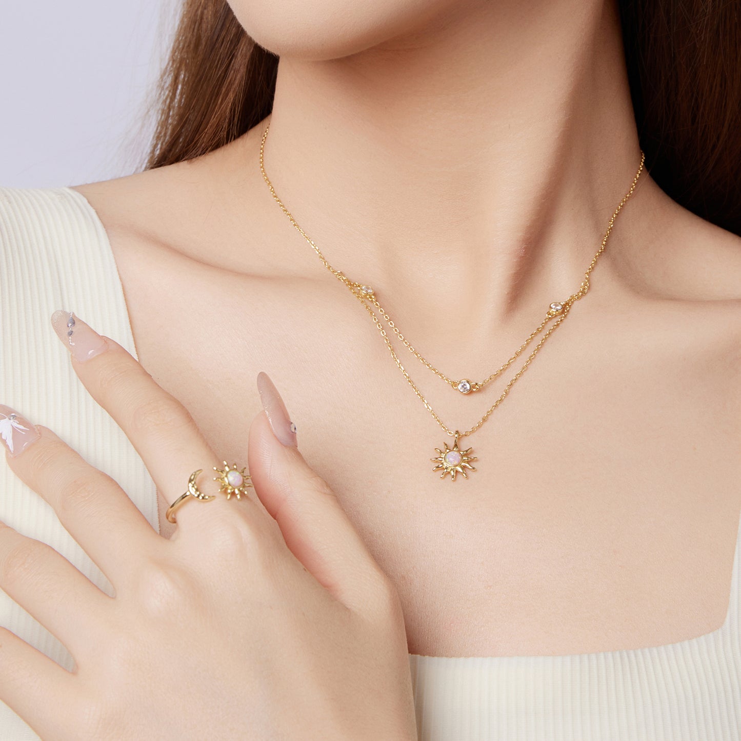 Collana "Sole d’Aurora" 🌞