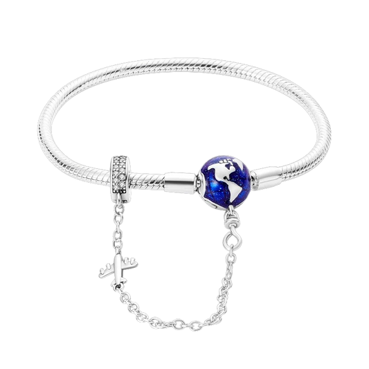 Bracciale "Esplora il Mondo" 🌎✈️