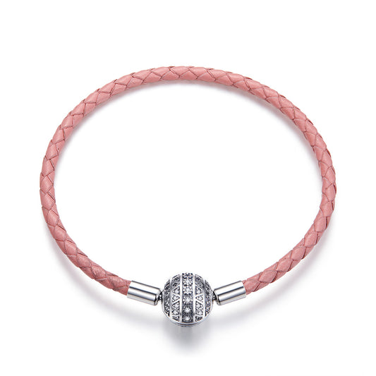 Bracciale "Sfera rosa" 💖