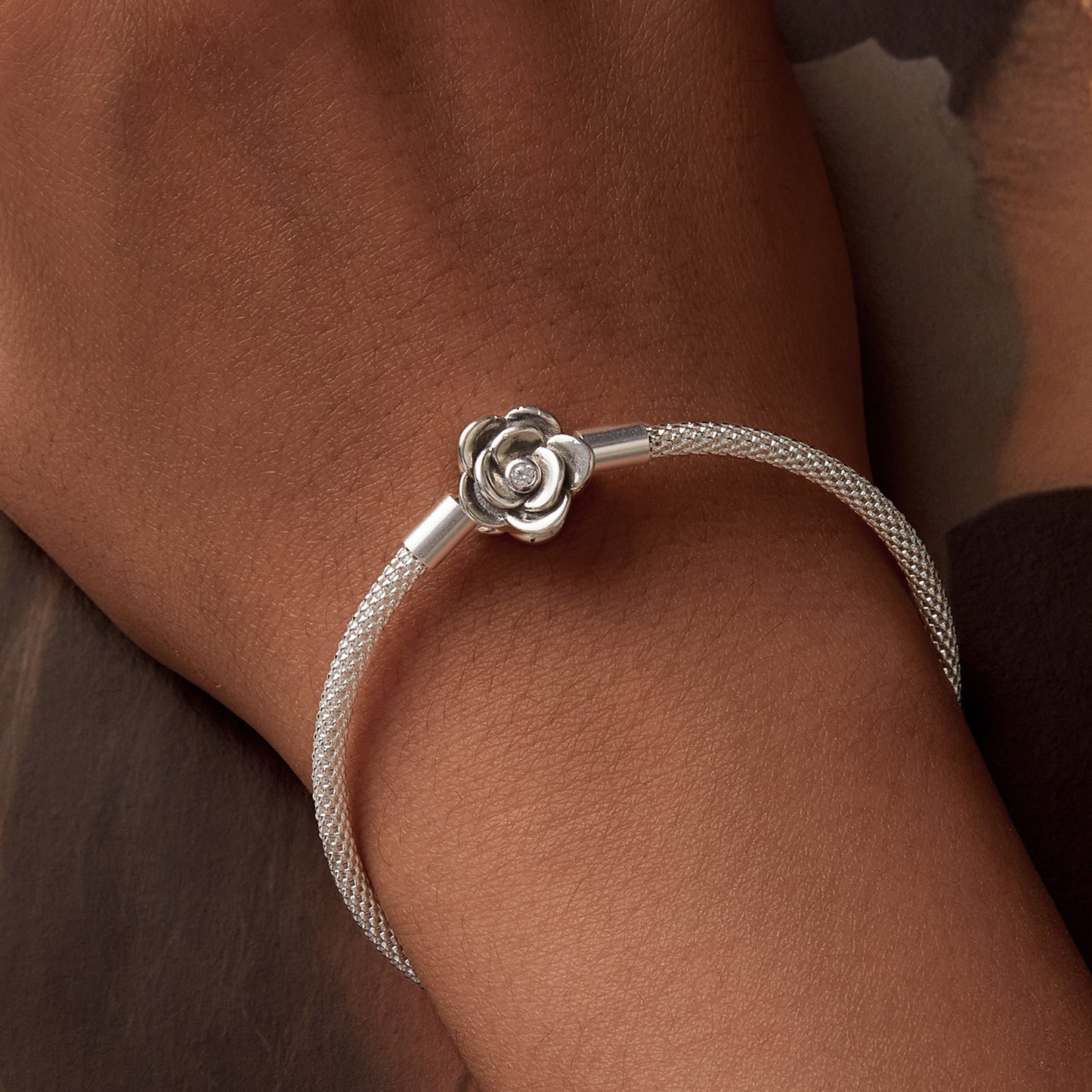 Bracciale "Rosa d'Argento" 🌹