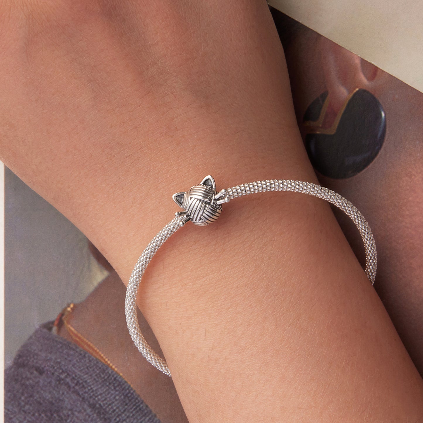 Charm "Gomitolo Coccoloso" 🐱🧶