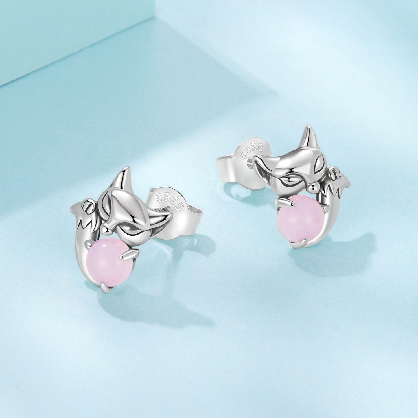 Orecchini "Volpe Rosa" 🦊